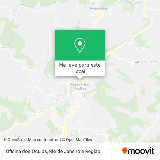 Oficina dos Oculos mapa