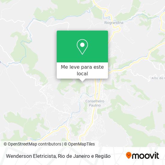 Wenderson Eletricista mapa