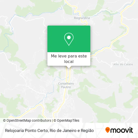 Relojoaria Ponto Certo mapa