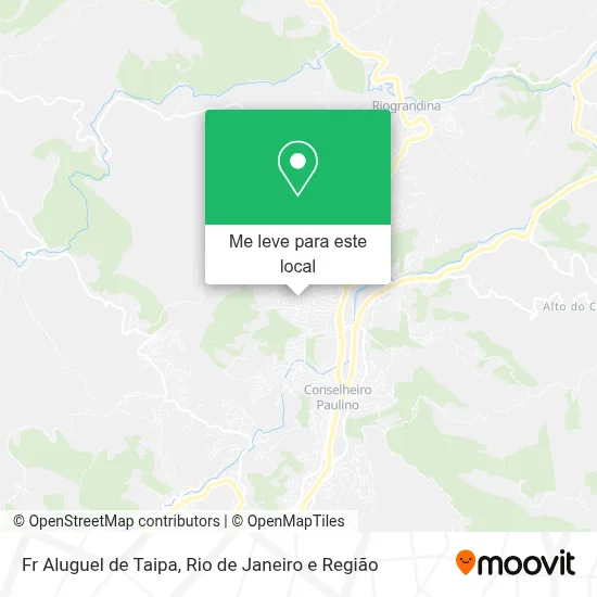 Fr Aluguel de Taipa mapa