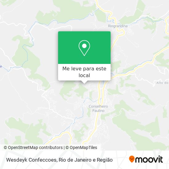 Wesdeyk Confeccoes mapa
