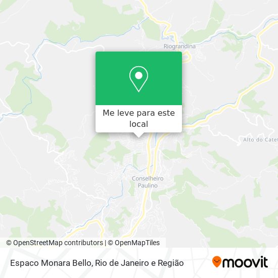 Espaco Monara Bello mapa