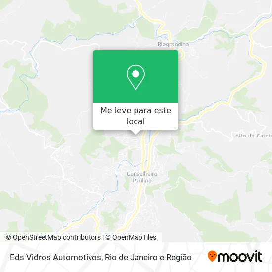 Eds Vidros Automotivos mapa