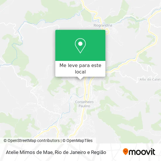 Atelie Mimos de Mae mapa