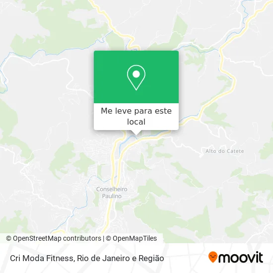 Cri Moda Fitness mapa