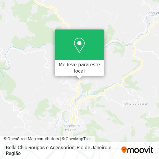 Bella Chic Roupas e Acessorios mapa