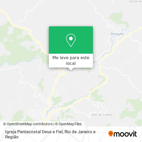 Igreja Pentecostal Deus e Fiel mapa