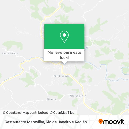 Restaurante Maravilha mapa