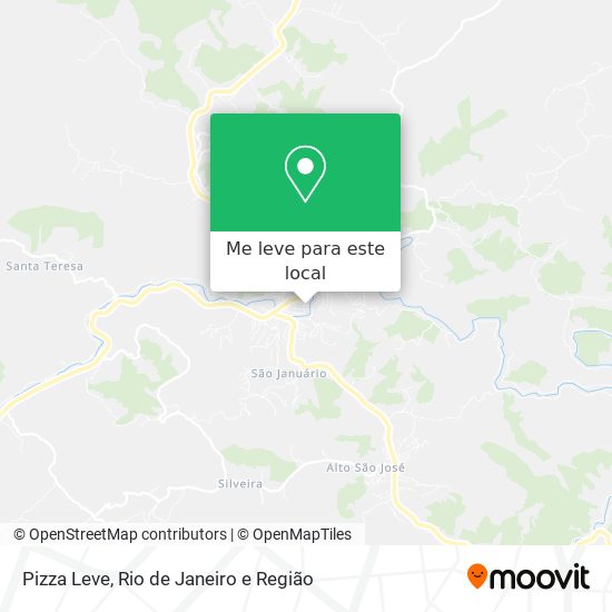 Pizza Leve mapa