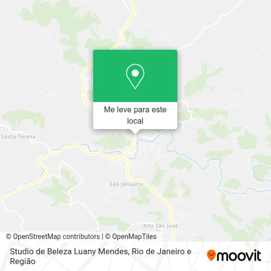 Studio de Beleza Luany Mendes mapa