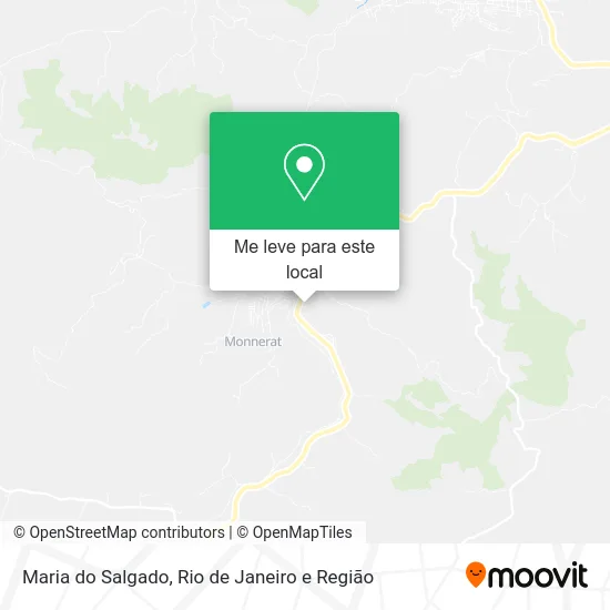 Maria do Salgado mapa