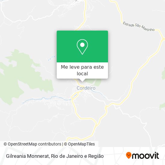Gilreania Monnerat mapa