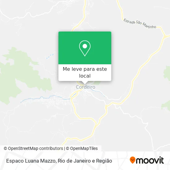 Espaco Luana Mazzo mapa