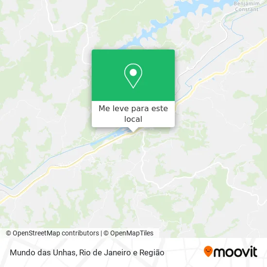 Mundo das Unhas mapa