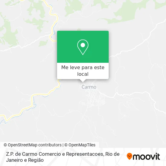 Z.P. de Carmo Comercio e Representacoes mapa