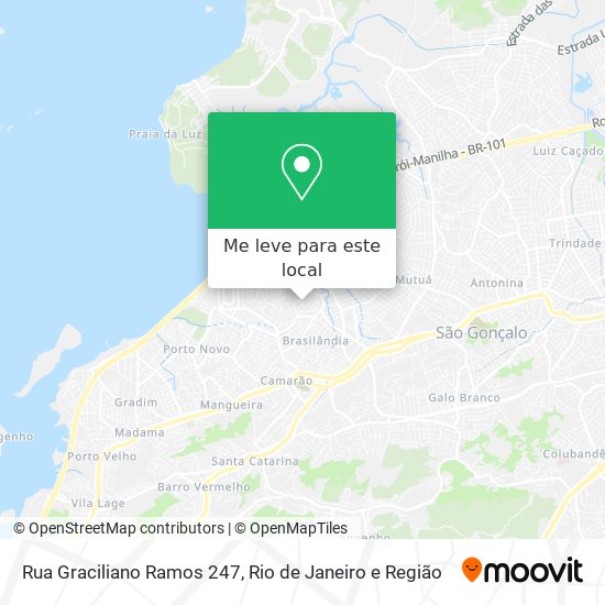Rua Graciliano Ramos 247 mapa