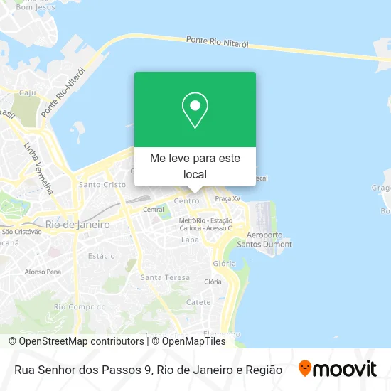 Rua Senhor dos Passos 9 mapa