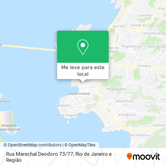 Rua Marechal Deodoro 73/77 mapa