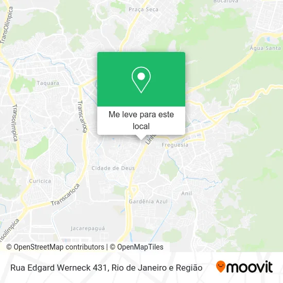 Rua Edgard Werneck 431 mapa