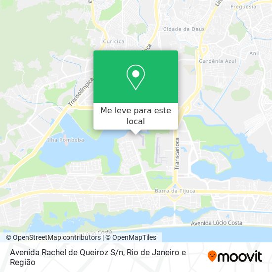 Avenida Rachel de Queiroz S/n mapa