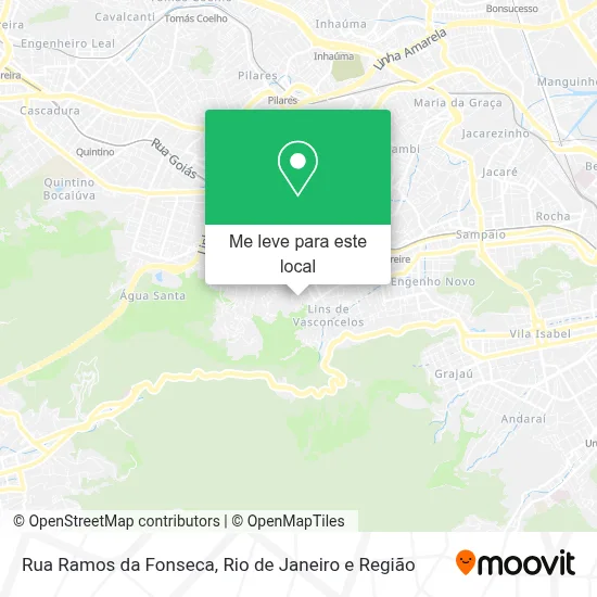 Rua Ramos da Fonseca mapa