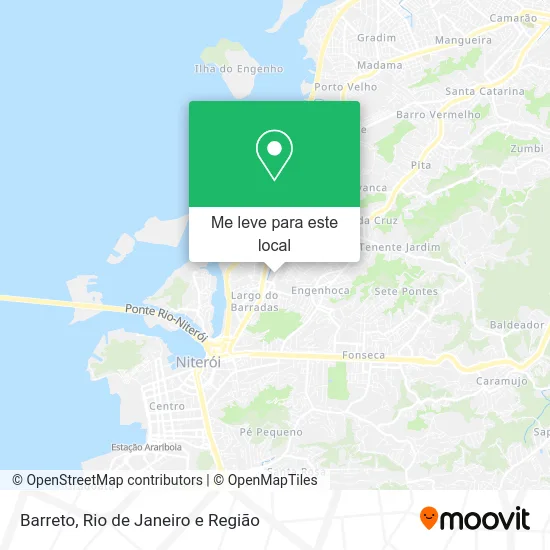 Barreto mapa