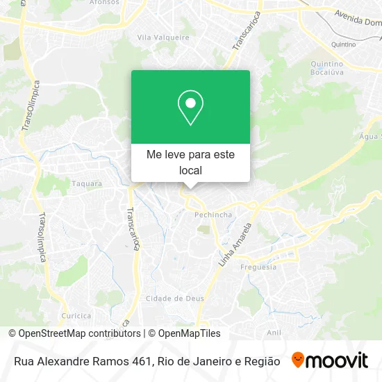 Rua Alexandre Ramos 461 mapa