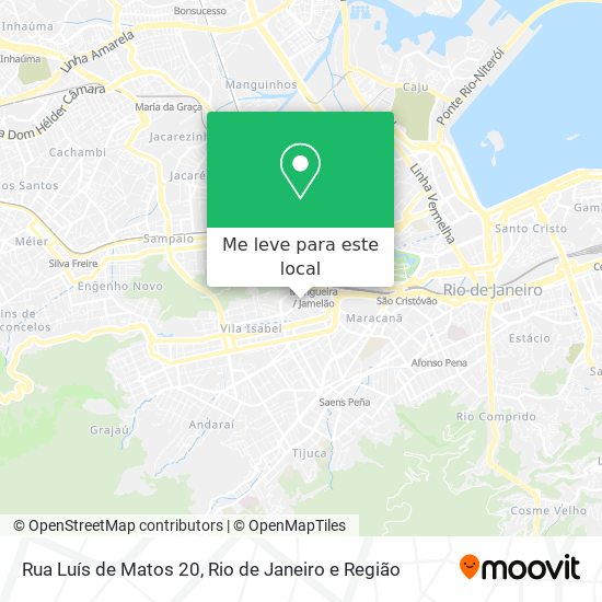 Rua Luís de Matos 20 mapa