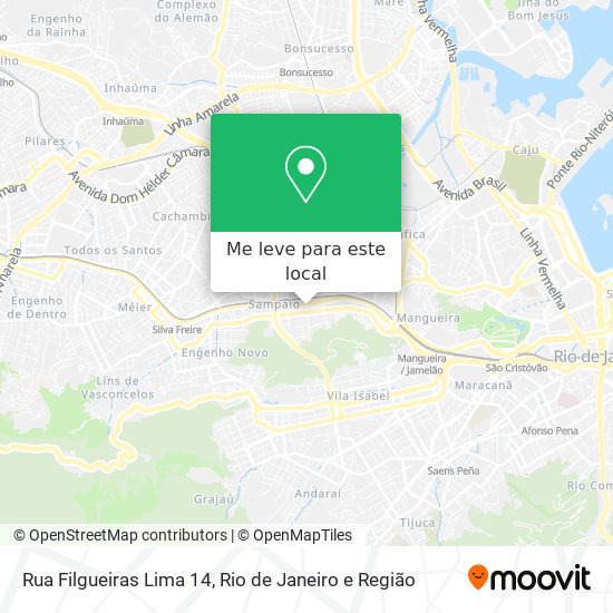 Rua Filgueiras Lima 14 mapa