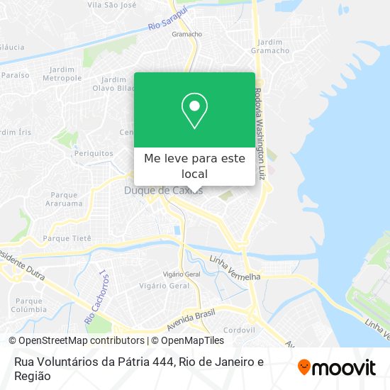 Rua Voluntários da Pátria 444 mapa