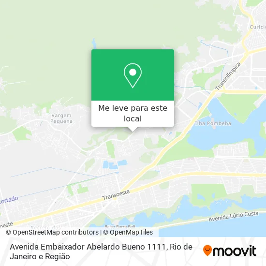 Avenida Embaixador Abelardo Bueno 1111 mapa