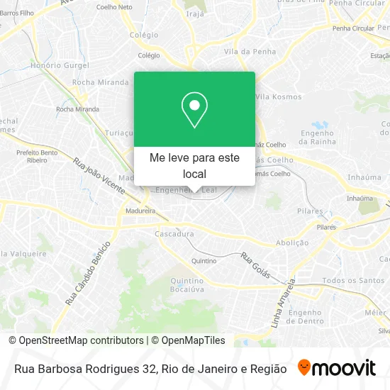 Rua Barbosa Rodrigues 32 mapa