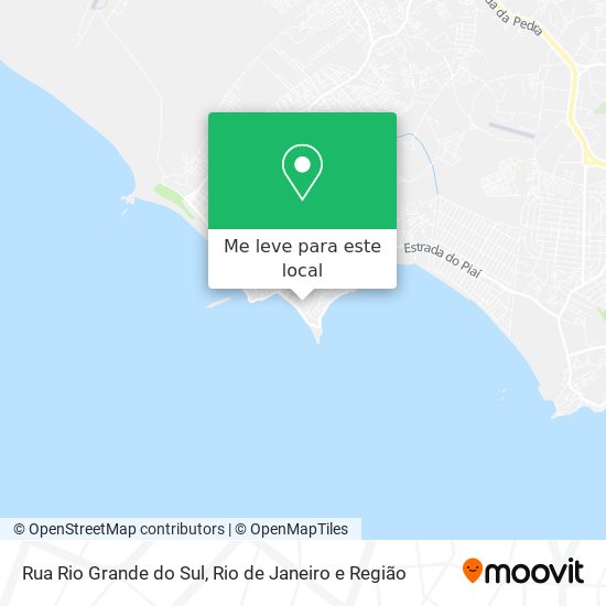 Rua Rio Grande do Sul mapa
