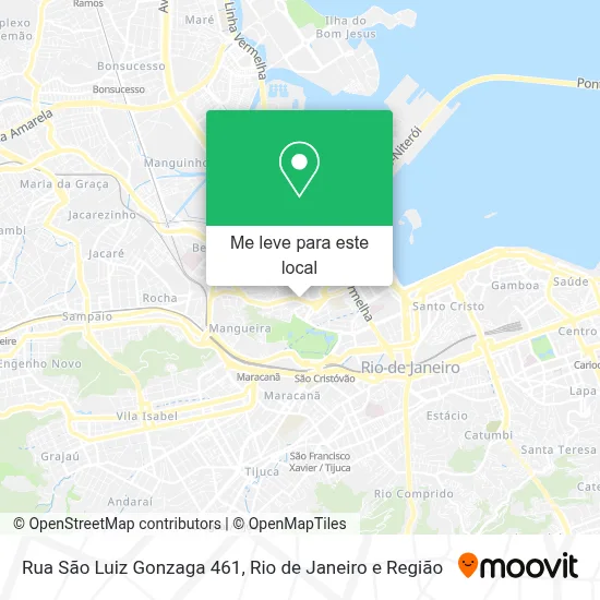Rua São Luiz Gonzaga 461 mapa