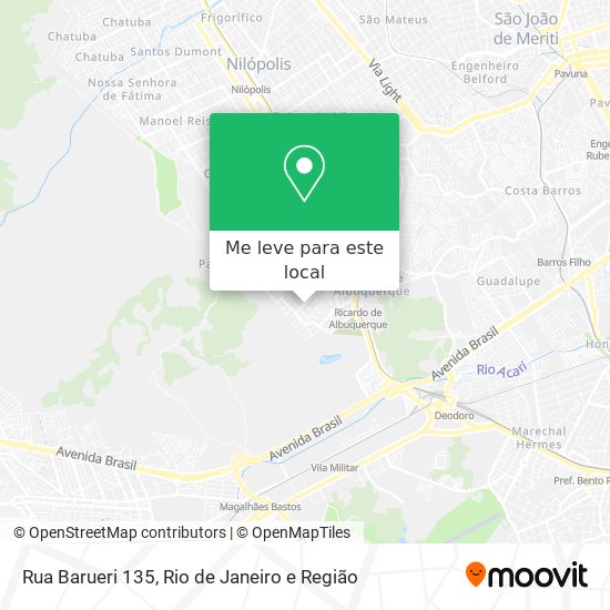 Rua Barueri 135 mapa