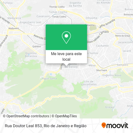 Rua Doutor Leal 853 mapa
