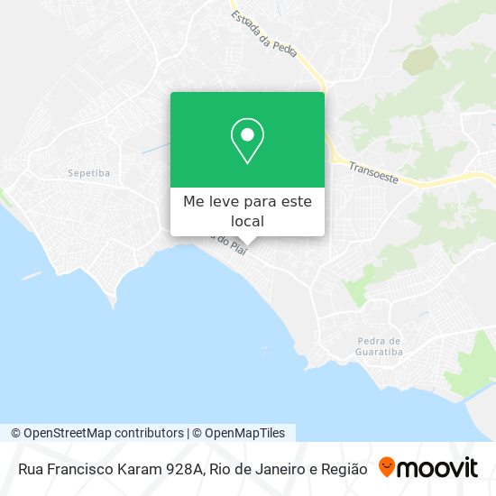 Rua Francisco Karam 928A mapa