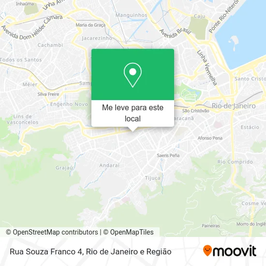 Rua Souza Franco 4 mapa