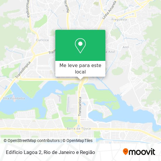 Edifício Lagoa 2 mapa