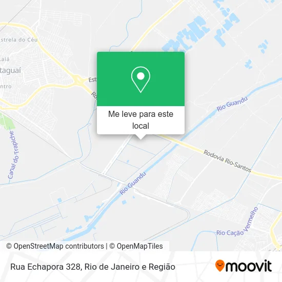 Rua Echapora 328 mapa