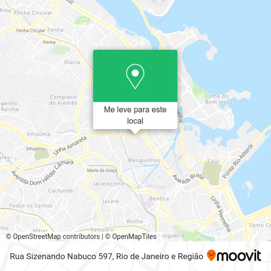 Rua Sizenando Nabuco 597 mapa