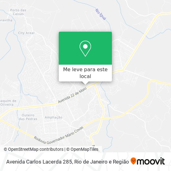 Avenida Carlos Lacerda 285 mapa