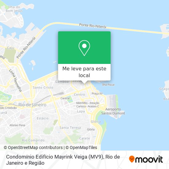 Condomínio Edifício Mayrink Veiga (MV9) mapa
