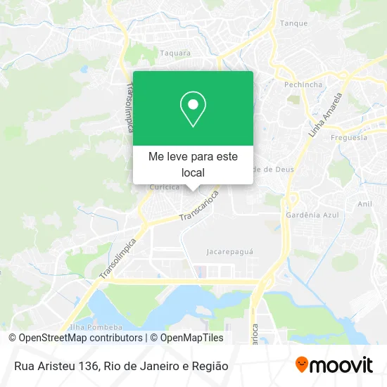 Rua Aristeu 136 mapa