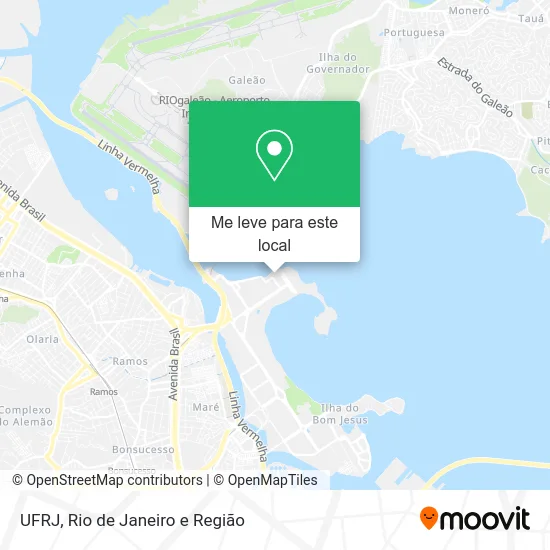 UFRJ mapa