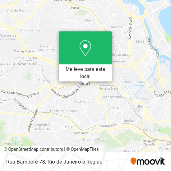 Rua Bamboré 78 mapa