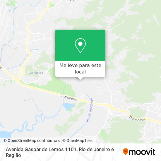 Avenida Gáspar de Lemos 1101 mapa