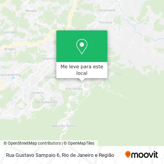 Rua Gustavo Sampaio 6 mapa