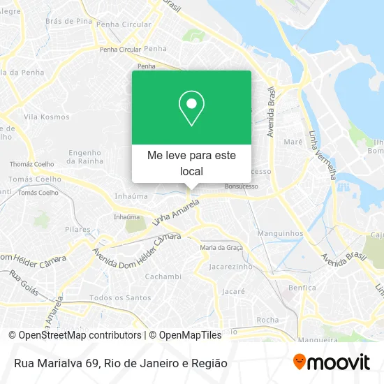 Rua Marialva 69 mapa