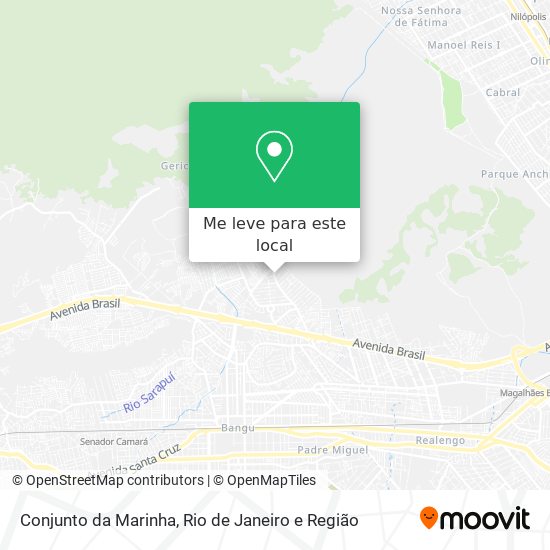 Conjunto da Marinha mapa